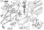 Bosch 0 600 845 068 AHS 40-24 Hedge Trimmer 230 V / GB Spare Parts AHS40-24